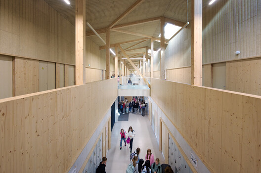 Coldefy Completes the First Timber-Framed School in Northern France Coldefy Completes the First Timber-Framed School in Northern France - Image 5 of 15