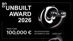 Buildner Unbuilt Award 2026