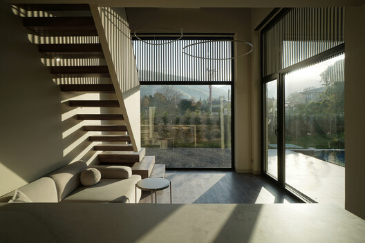 KLEE Sapanca House / the | work - Interior Photography, Stairs, Wood, Chair