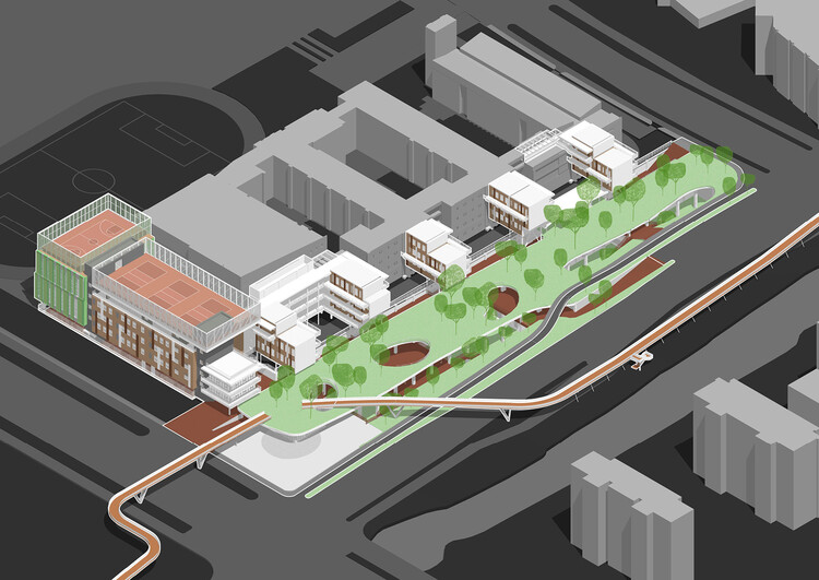 昆山实验小学改扩建及其西侧城市基础设施多系统复合项目 / 阿科米星建筑设计事务所 - 39 的图像 39