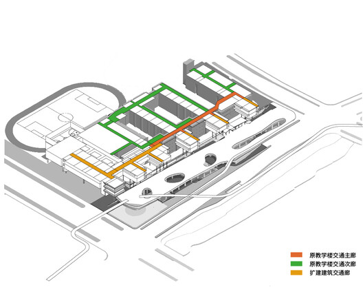 昆山实验小学改扩建及其西侧城市基础设施多系统复合项目 / 阿科米星建筑设计事务所 - 37 的图像 39