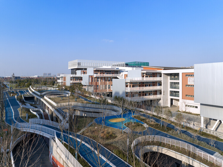 昆山实验小学改扩建及其西侧城市基础设施多系统复合项目 / 阿科米星建筑设计事务所 - 建筑图