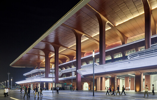 西安国际足球中心 / 扎哈·哈迪德建筑事务所 + iDEA + AISA - 室内图, 柱