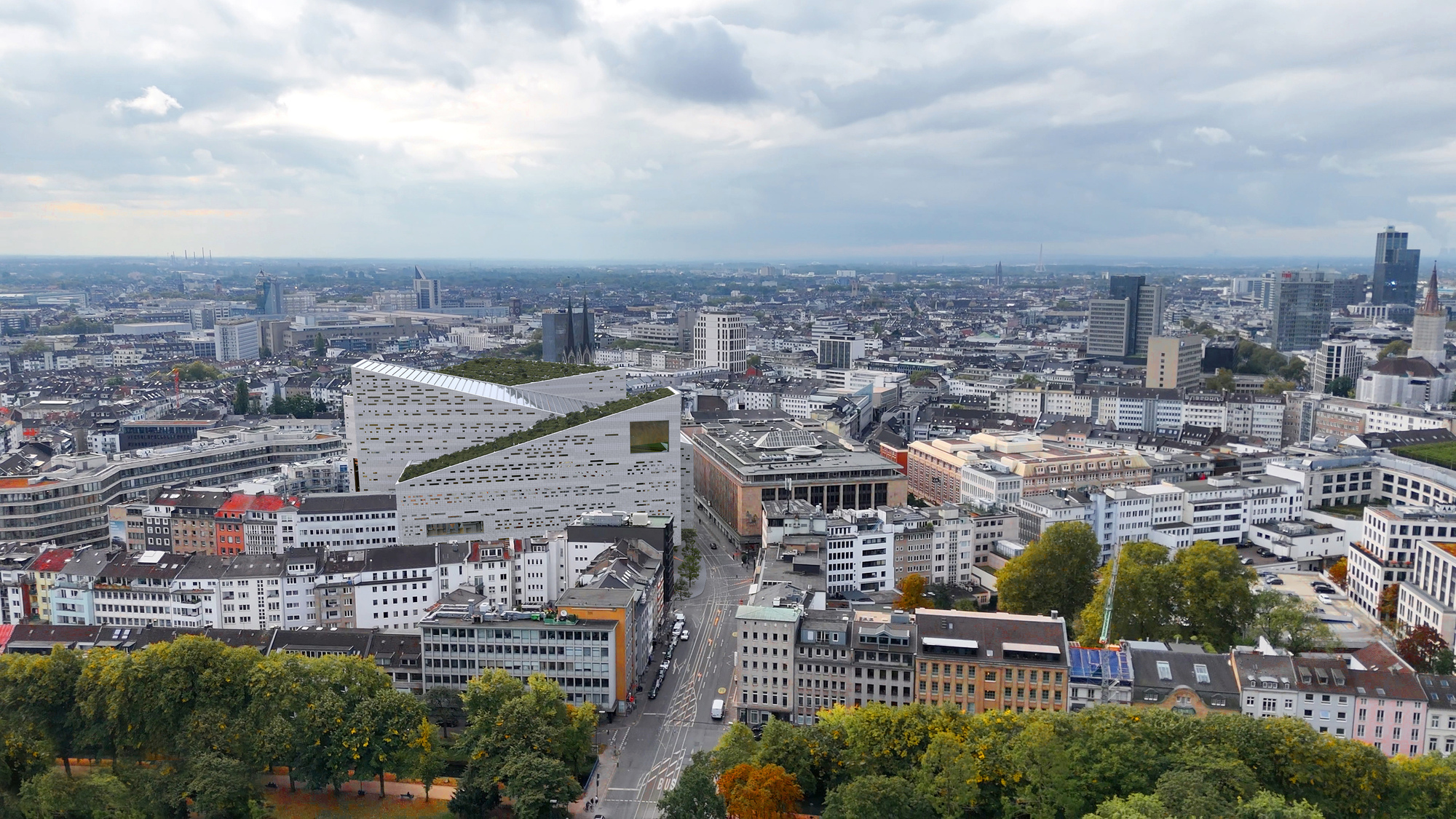 Snhetta Reveals New Images of Winning Dusseldorf Opera House Design