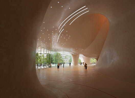 Snøhetta revela nuevas imágenes del diseño ganador de la Ópera de Düsseldorf - Imagen 4 de 10