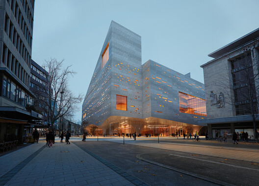 Snøhetta revela nuevas imágenes del diseño ganador de la Ópera de Düsseldorf - Imagen 3 de 10