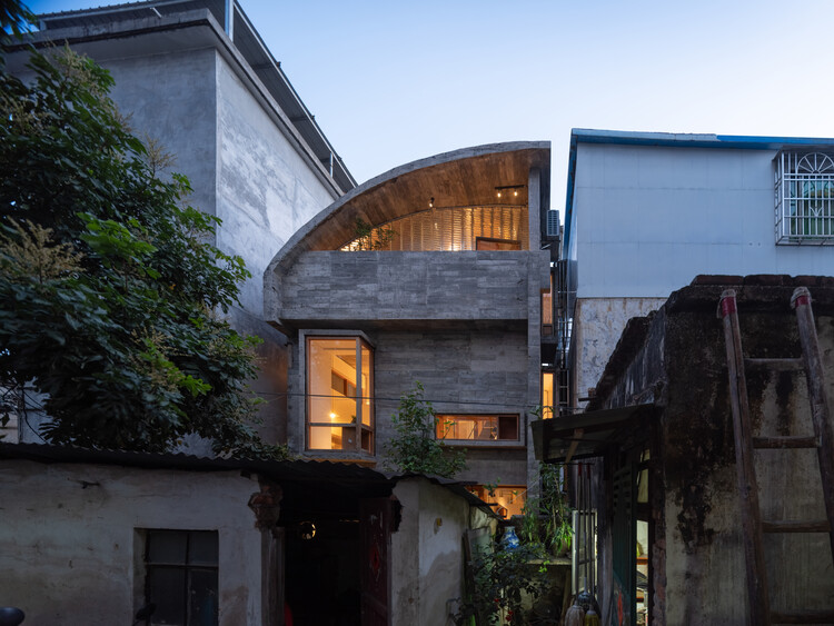 “学背之家”，城中村的故土原乡 / 仓北文旅 · 共和营造建筑工作室 - 建筑图, 木头