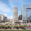 Casablanca Finance City Cube Tower  / OUALALOU+CHOI - Exterior Photography, Institutional Buildings, Cityscape