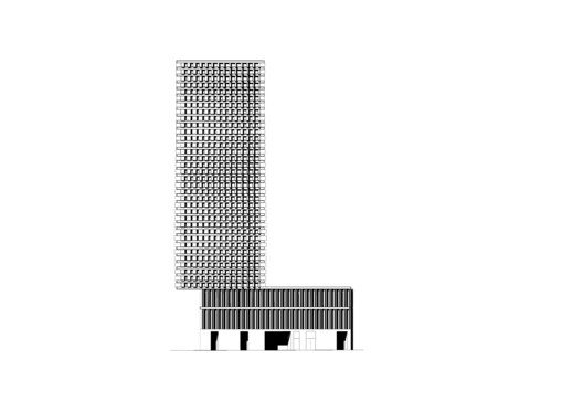 Casablanca Finance City Cube Tower  / OUALALOU+CHOI - Image 13 of 13