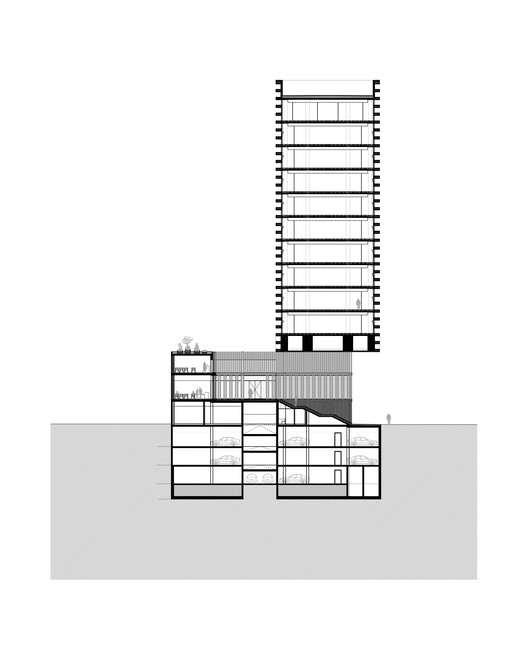 Casablanca Finance City Cube Tower  / OUALALOU+CHOI - Image 12 of 13