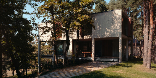 Detached House in Tskneti / Wunderwerk - Exterior Photography, Wood, Concrete