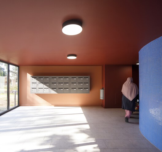 Pré de l’Enclos 2 Housing Rehabilitation / SOL Architecture & Urbanisme Pré de l’Enclos 2 Housing Rehabilitation / SOL Architecture & Urbanisme - Interior Photography, Bedroom