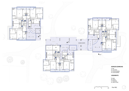 Pré de l’Enclos 2 Housing Rehabilitation / SOL Architecture & Urbanisme Pré de l’Enclos 2 Housing Rehabilitation / SOL Architecture & Urbanisme - Image 15 of 16