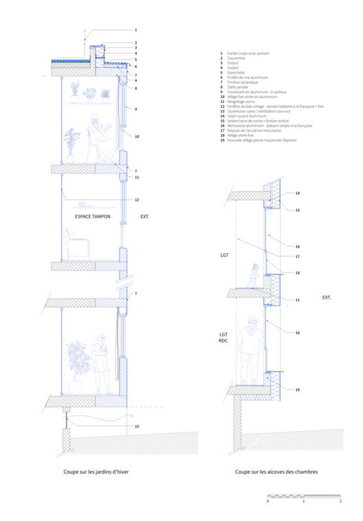 Pré de l’Enclos 2 Housing Rehabilitation / SOL Architecture & Urbanisme Pré de l’Enclos 2 Housing Rehabilitation / SOL Architecture & Urbanisme - Image 16 of 16
