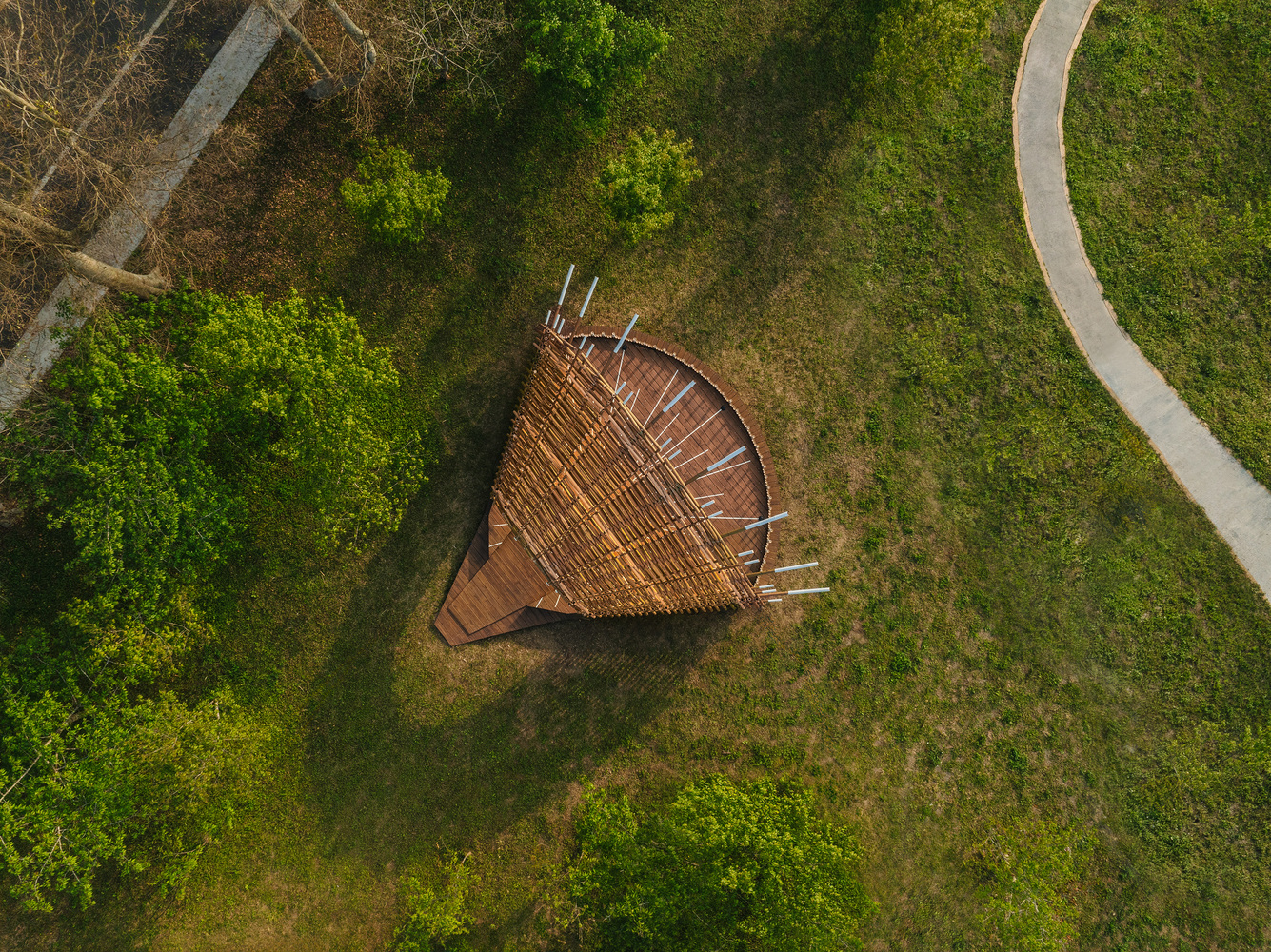 Gallery of Bamboo Theater / Cheng Tsung FENG Design Studio - 9