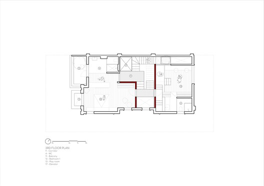  B.RED House / TOOB STUDIO - Image 36 of 38