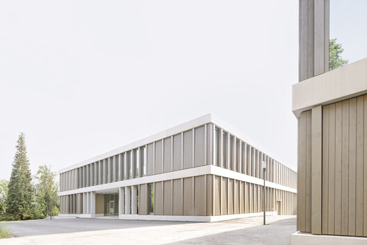 University of Applied Sciences for Beverage Technology – Lecture Hall Building and Logistics Laboratory / Bez+Kock Architekten - Exterior Photography