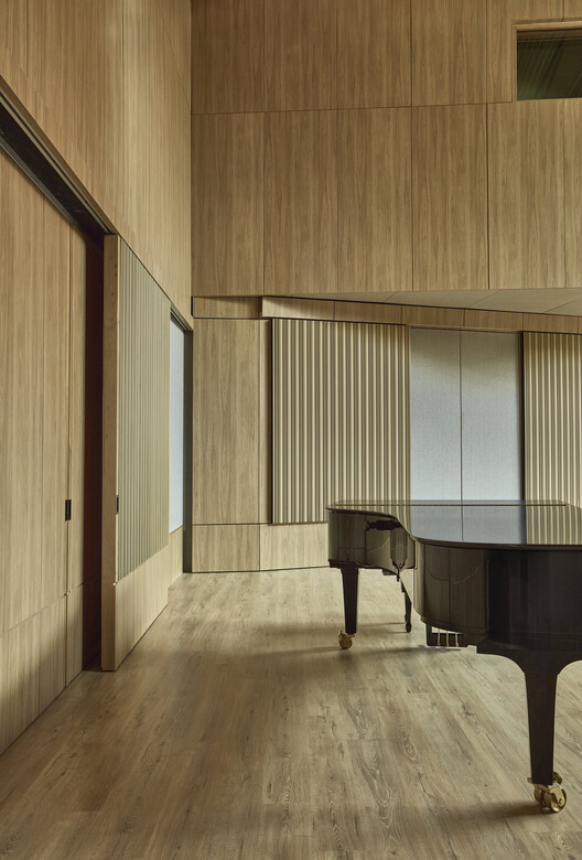 Edificio de Prácticas Musicales de la Universidad de Los Andes / Carolina Jaimes + Juan Esteban López + Alejandro Puentes - Fotografía de Interiores, Madera