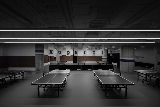 Xuperman Table Tennis Gym / Metrics Architecture Studio - Interior Photography, Kitchen