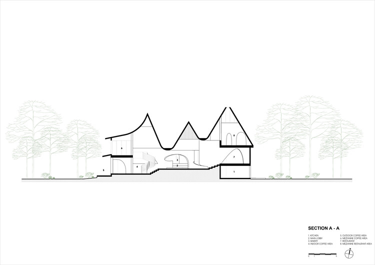 Complexo de Serviços MA.DE Bistro / AN NAM Architecture - Imagem 38 de 39