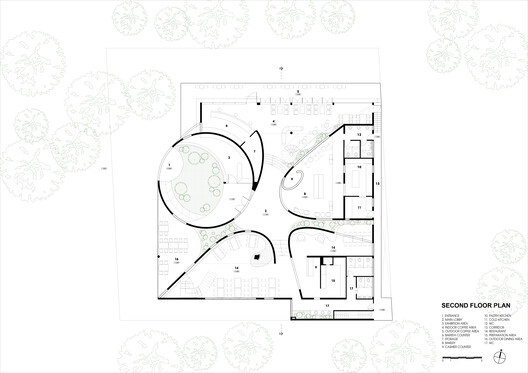 Complexo de Serviços MA.DE Bistro / AN NAM Architecture - Imagem 35 de 39