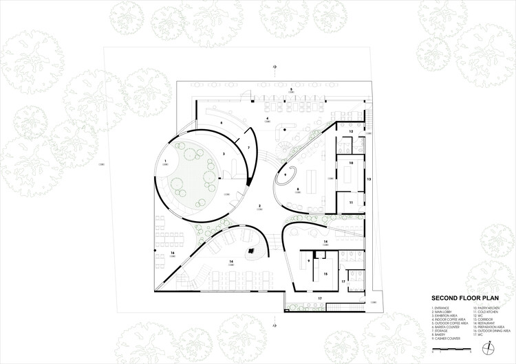 Complexo de Serviços MA.DE Bistro / AN NAM Architecture - Imagem 35 de 39