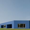 Noventa Vicentina Blue Kindergarten / MD41 - Exterior Photography, Kindergarten