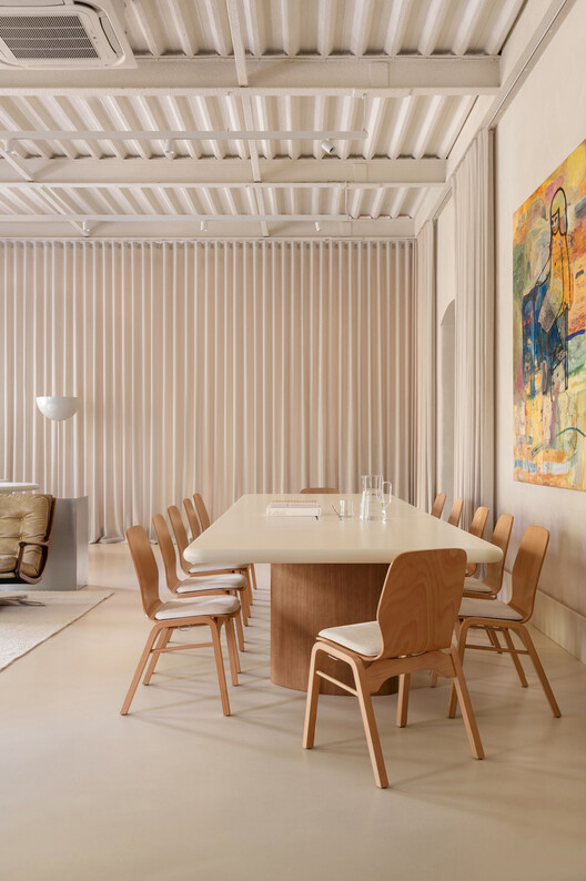 Banda Agency Office / ater.architects Banda Agency Office / ater.architects - Interior Photography, Dining room, Wood, Chair