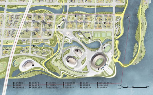 大湾区体育中心 / Zaha Hadid Architects 大湾区体育中心 / Zaha Hadid Architects - 37 的图像 65