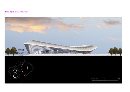 大湾区体育中心 / Zaha Hadid Architects 大湾区体育中心 / Zaha Hadid Architects - 64 的图像 65