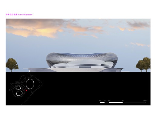 大湾区体育中心 / Zaha Hadid Architects 大湾区体育中心 / Zaha Hadid Architects - 55 的图像 65