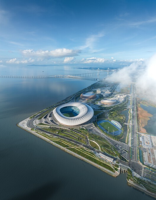 大湾区体育中心 / Zaha Hadid Architects 大湾区体育中心 / Zaha Hadid Architects - 建筑图