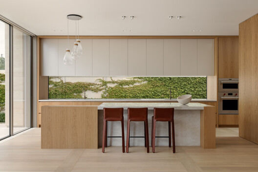 St Kilda Residence / ADDARC - Interior Photography, Kitchen, Wood, Countertop, Glass, Chair