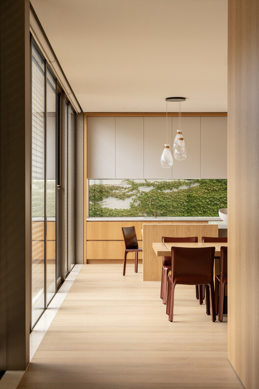 St Kilda Residence / ADDARC - Interior Photography, Wood, Chair, Glass