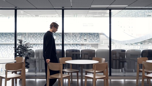 Tammela 体育场 / JKMM Architects - 室内图, 餐厅, 椅子