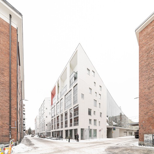 Tammela 体育场 / JKMM Architects - 建筑图, 具体的