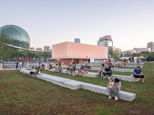 昆山城市广场地上景观建筑 / 大舟建筑 - 建筑图