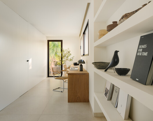 Vivienda Unifamiliar Costeres / Pasqual Giner Arquitectura Vivienda Unifamiliar Costeres / Pasqual Giner Arquitectura - Fotografía interior, Cocina, Madera, Mesas, Iluminación, Sillas