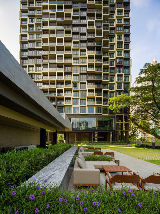 MVRDV Clads ADDP Architects' Modular Residential Towers with a Pixelated Facade in Singapore - Image 4 of 27