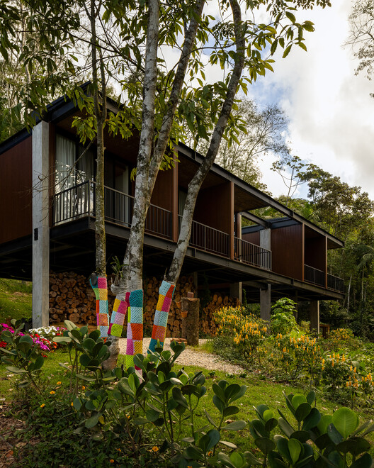 Refugio en la Montaña / VOO® Refugio en la Montaña / VOO® - Fotografía exterior, Jardín, Balcón
