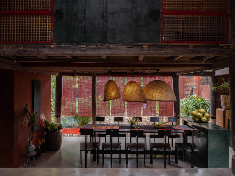 Residência MÔ He’ritage / MÔ he studio - Fotografia de Interiores, Sala de Jantar, Madeira, Mesa, Cadeira, Viga