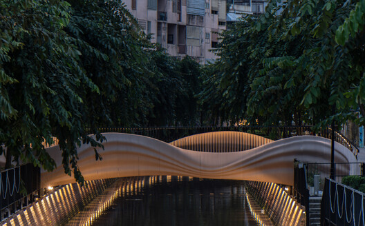 OngAng 3D Concrete Printing Bridge - Exterior Photography
