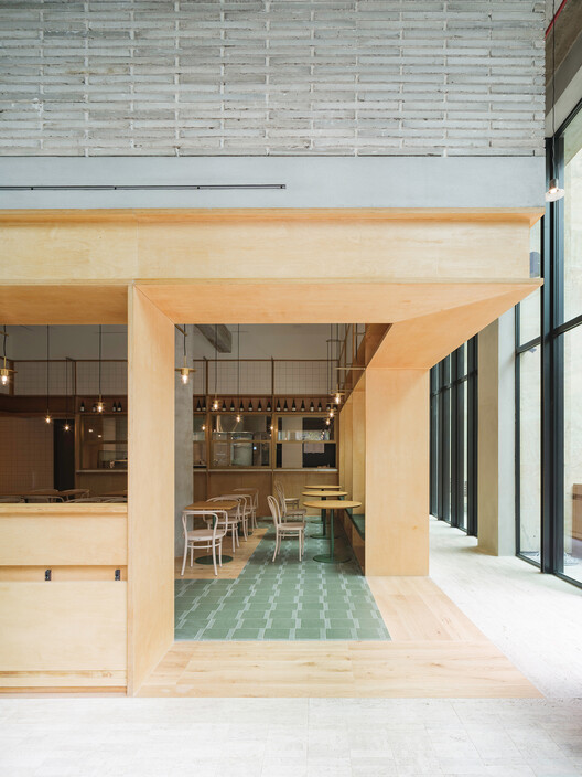 迢音·电报酒店 / 如恩设计研究室  - 室内图, 厨房, 木头