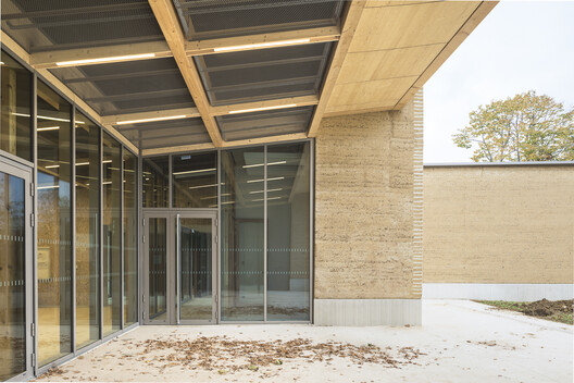 Parc des Loges - Childhood and Sports Center / HEMAA - Interior Photography, Wood, Glass, Concrete