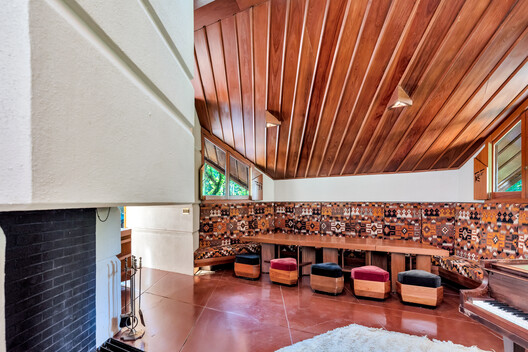 Frank Lloyd Wright’s Fountainhead Residence Purchased by the Mississippi Museum of Art and Prepared for Public Tours - Image 19 of 70