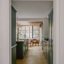Threshold House  / Studio McW - Interior Photography, Renovation, Kitchen, Door, Countertop, Chair