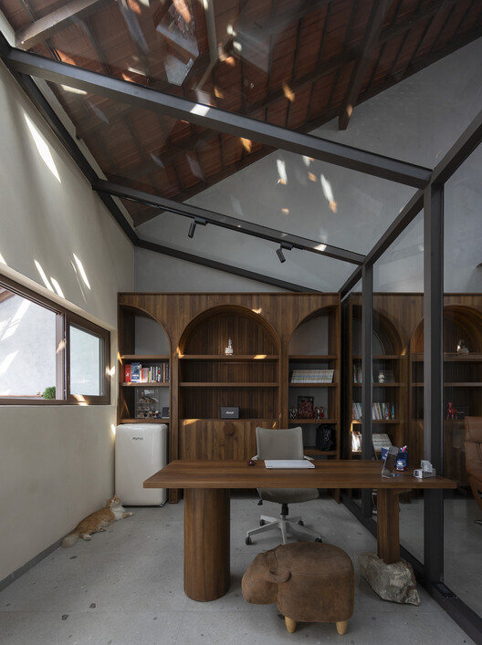 M.Casa / Hinzstudio - Fotografia de Interiores, Madeira, Iluminação, Vidro, Cadeira, Viga