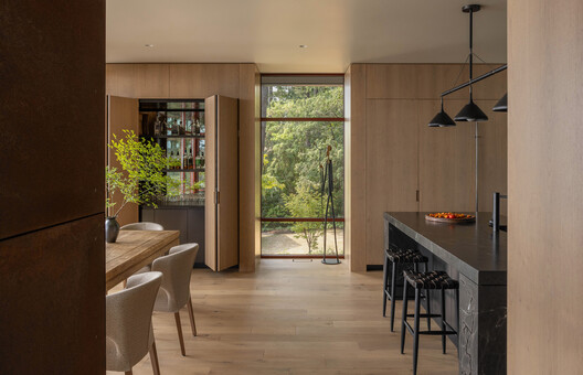 La Memoire Residence / Studio PHH Architects - Interior Photography, Wood, Table, Chair, Lighting, Door, Countertop