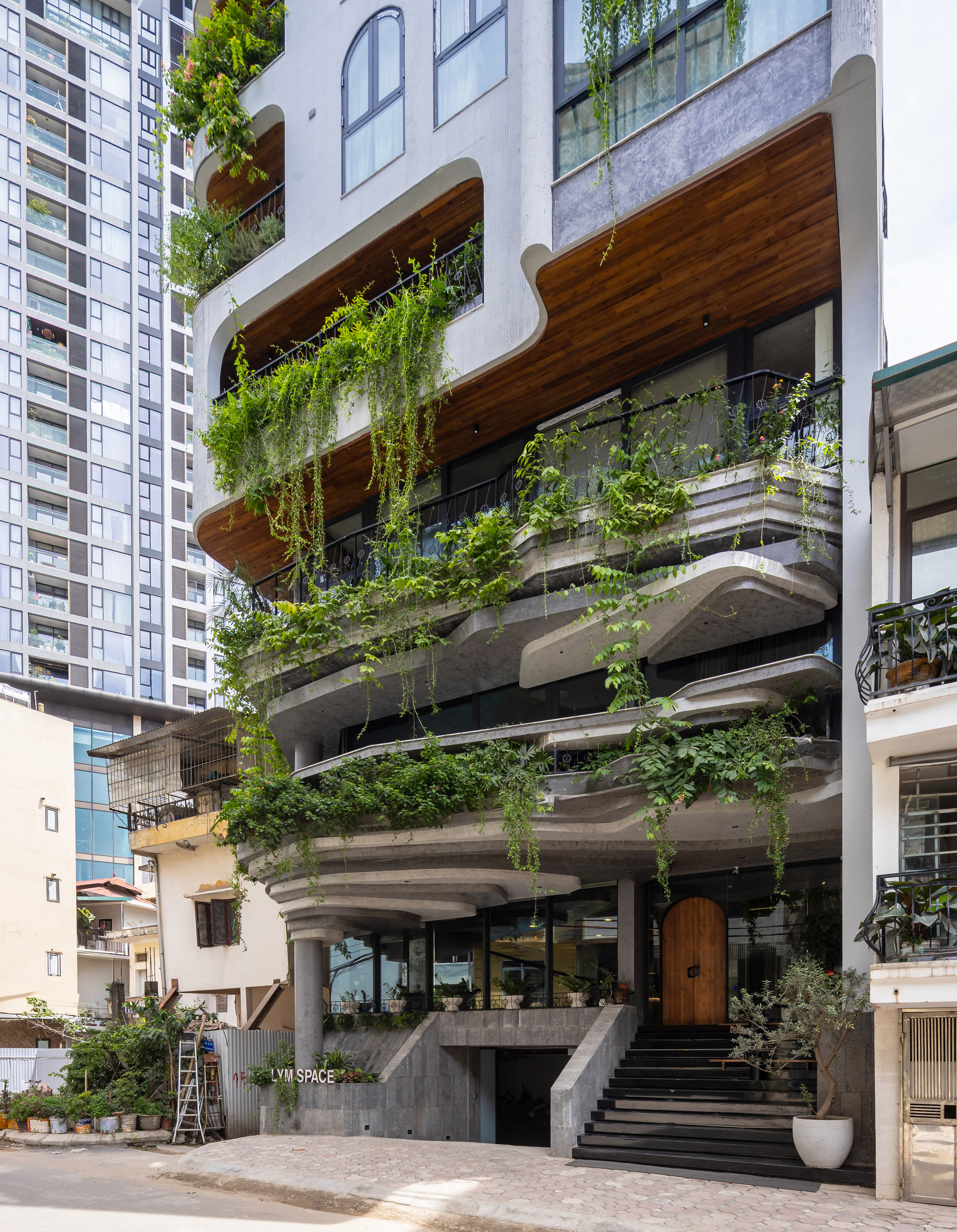 LYM SPACE / PAK Architects LYM SPACE / PAK Architects - Exterior Photography, Balcony