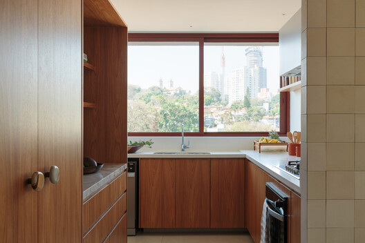 Apartamento Alba / MDH.arq + Nathalia Lorena Arquitetura - Fotografia de Interiores, Cozinha, Madeira, Bancada, Vidro